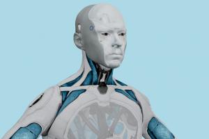 Markus Droid Detroit, DBH, Become-Human, android, robot, male, ai, xna, characters, animated